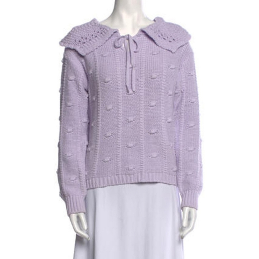Sandy Liang Lilac sweater